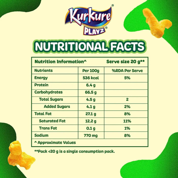 Kurkure Puffcorn Yummy Cheese Puffs - Image 3