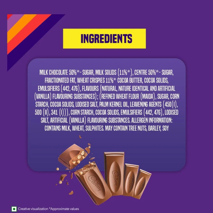 Cadbury Dairy Milk Crispello Chocolate Bar - Image 4