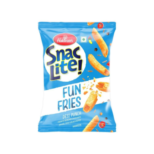 Haldiram's Snac Lite Desi Punch Fun Fries Crisps