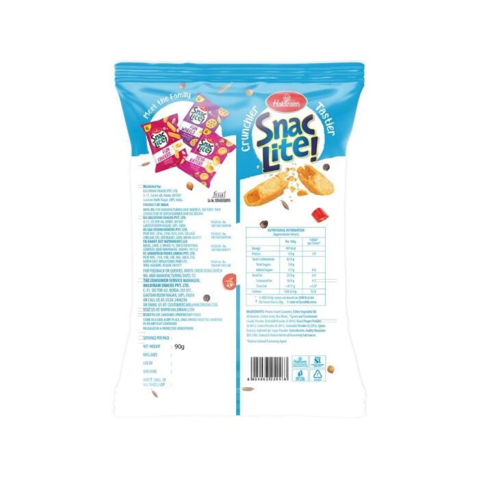 Haldiram's Snac Lite Desi Punch Fun Fries Crisps - Image 2