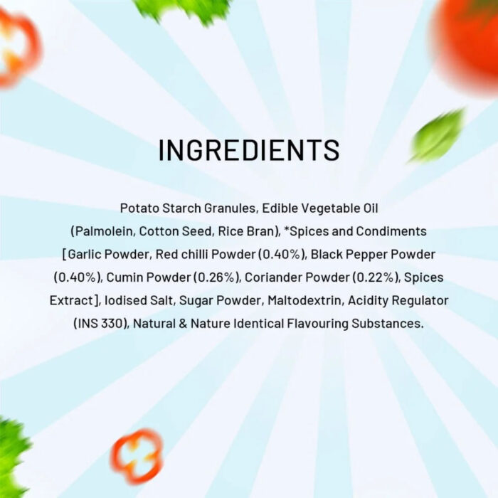 Haldiram's Snac Lite Desi Punch Fun Fries Crisps - Image 3