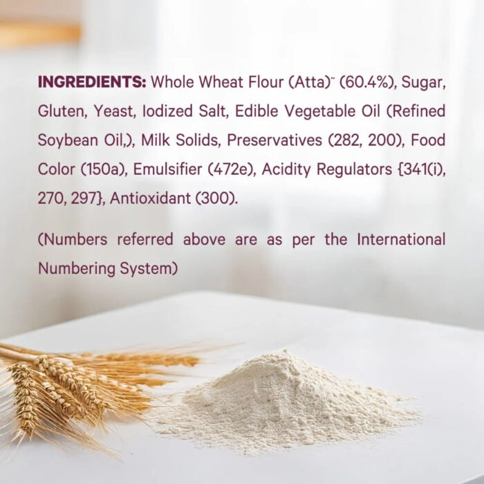 Harvest Gold 100% Atta Whole Wheat Bread - Image 4