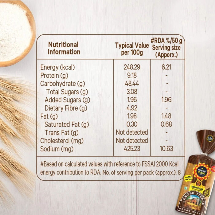 Harvest Gold Hearty Brown Bread - Image 8