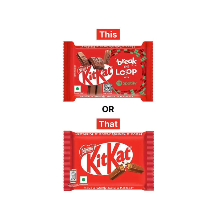 Nestle KitKat 4 Fingers Choco Coated Wafer Bar - Image 2