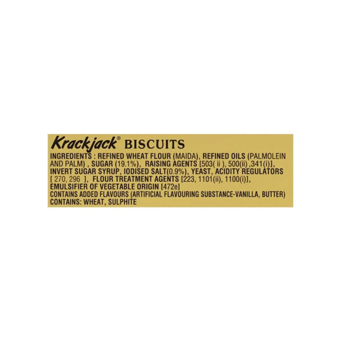 Parle Krackjack Crackers Sweet & Salty Biscuits - Image 4