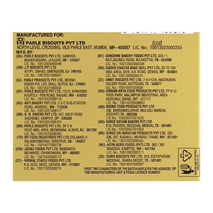 Parle Krackjack Crackers Sweet & Salty Biscuits - Image 6