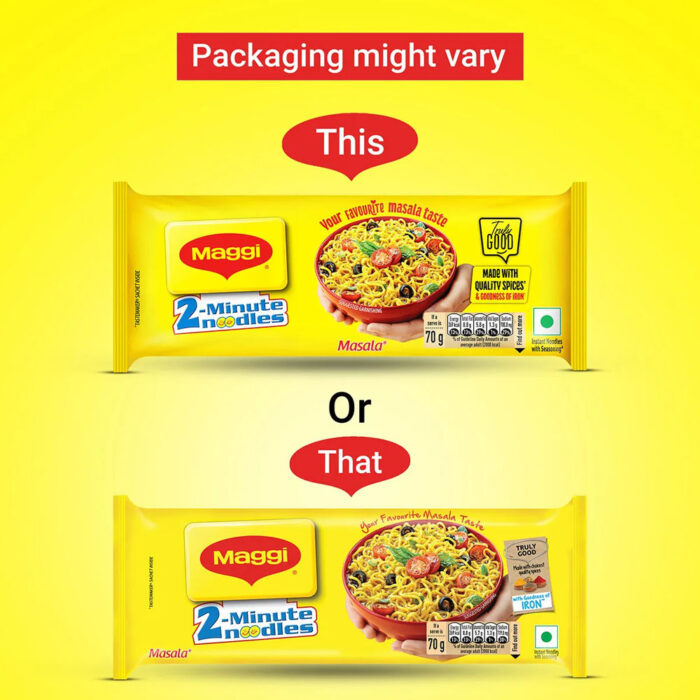 Maggi Masala - 2 Minutes Instant Noodles ( 4 Pieces ) - Image 2