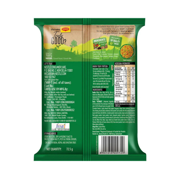 Maggi Nutri-Licious Masala Veg Atta Instant Noodles - Image 3