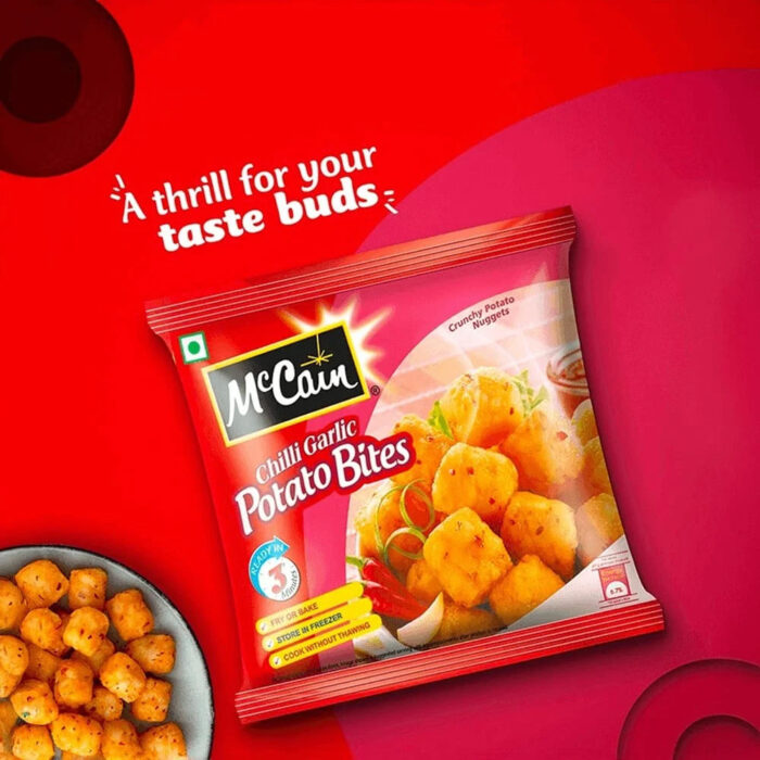 McCain Chilli Garlic Potato Bites Nuggets (Frozen) - Image 2