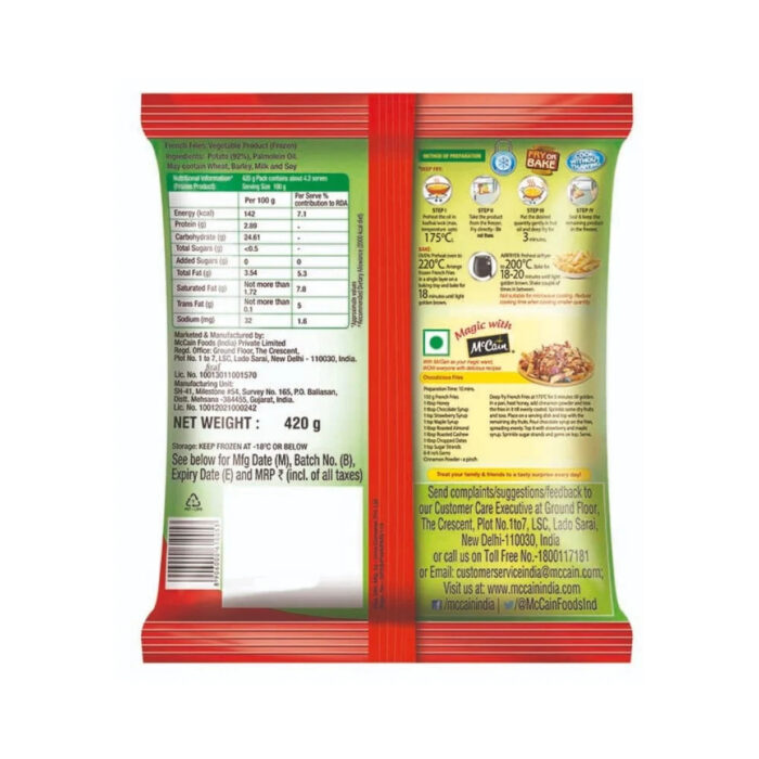 McCain French Fries (Frozen) - Image 3