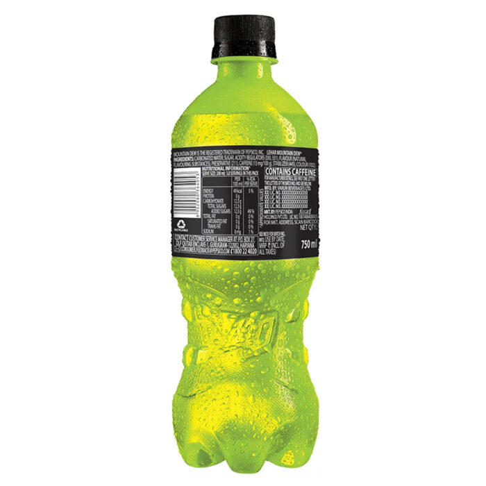 Mountain Dew Soft Drink 750ml - Image 2