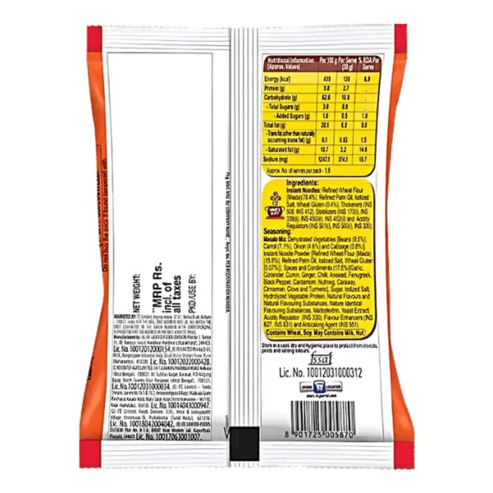 Sunfeast YiPPee! Magic Masala Instant Noodles, 60 g - Image 2
